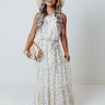 Honeymoon Happiness Maxi Dress In Ivory Image - 1