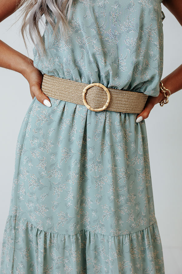 Local Dive Woven Belt In Taupe Image - 2