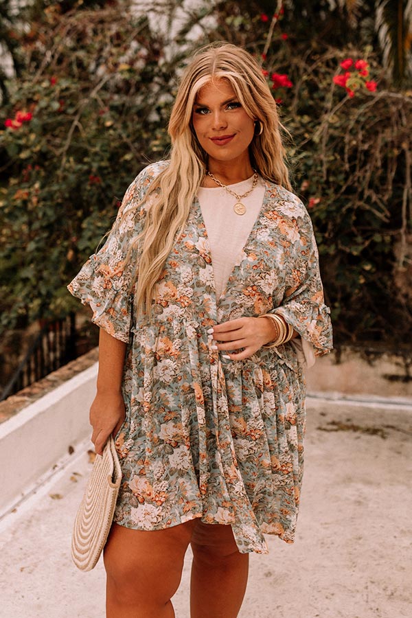 Cover Me In Florals Overlay Curves Image - 2