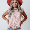 Certified Sweet Floral Shift Top Image - 1