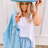 Sparks Between Us Shift Top In White Image - 1