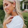 Ever So Chic Earrings In Dusty Purple Image - 1