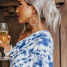 Fine Attraction Beaded Earrings In White Image - 1