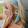Simply Serene Earrings In Grey Image - 1