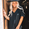 Daybreak Dreamer Shift Top In Black Image - 1