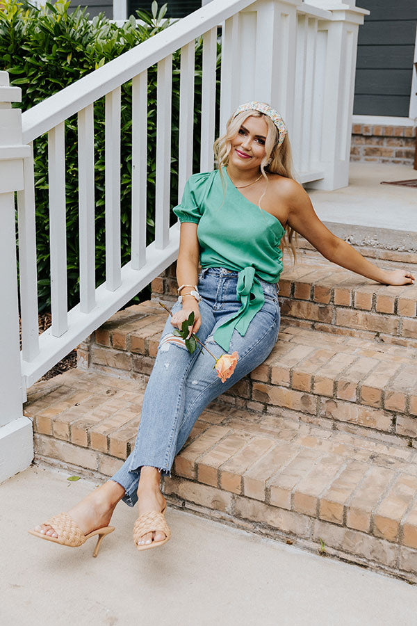 Risen The Bodega High Waist Distressed Jean Image - 5