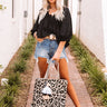 Wild Dreams Babydoll Top In Black Image - 1