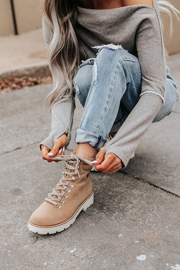 The Hubbard Faux Suede Boot