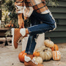 The Chase Faux Suede Boot In Cinnamon Image - 1