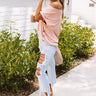 Lovely Dear Shift Top In Pink Image - 1