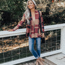 Smores Weather Plaid Cardigan Image - 1
