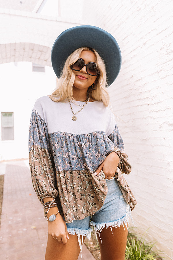 Sweet Intentions Floral Shift Top Image - 1