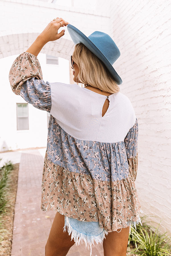 Sweet Intentions Floral Shift Top Image - 5