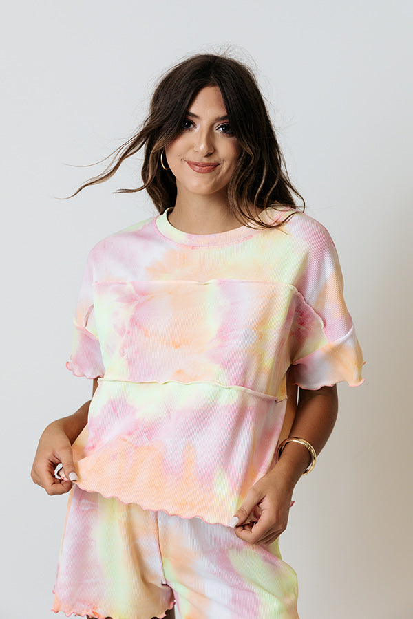 Saltwater Chic Waffle Knit Top Image - 3