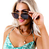 Better By The Pool Sunnies In Brown Image - 1