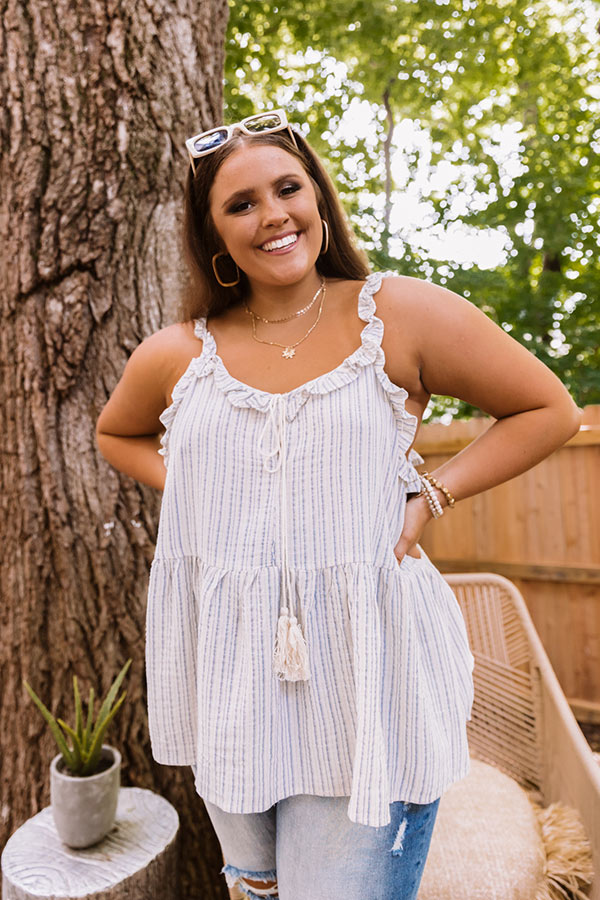 Vine Street Babydoll Top Curves Image - 1
