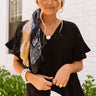 Wish And Wonder Eyelet Top Image - 1