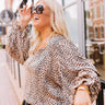 Dreams Come True Leopard Shift Top Curves Image - 1