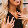 Kendra Scott Elisa Silver Pendant Necklace in Iridescent Drusy Image - 1