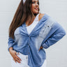 Up N' Up Chambray Top Curves Image - 1