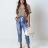Daybreak Dreamer Chambray Pants in Medium Wash Image - 1