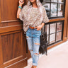 Catch A Thrill Leopard Top Image - 1