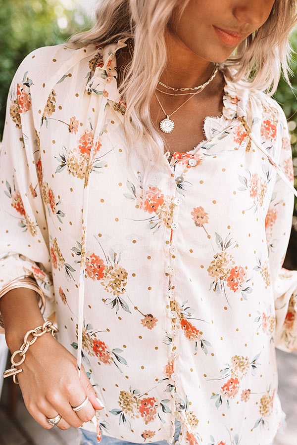 Partner Up Floral Top Image - 5