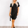 New Adventure T-Shirt Dress In Black Image - 1