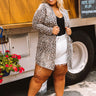 Wild Dreams Leopard Cardigan in Brown Curves Image - 1