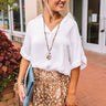 Legacy of Style Shift Top in White Image - 1