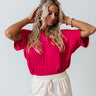 Legacy of Style Shift Top in Rose Image - 1