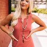 Highlight Reel Semi Precious Necklace Image - 1