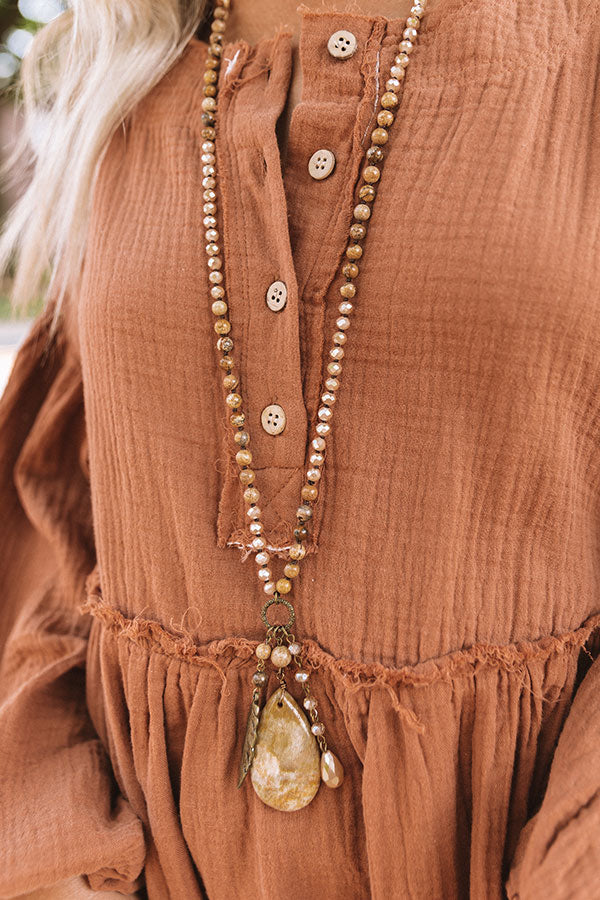 Trade Off Semi Precious Necklace Image - 3