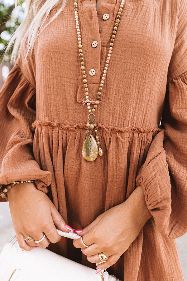 Trade Off Semi Precious Necklace Image - 2