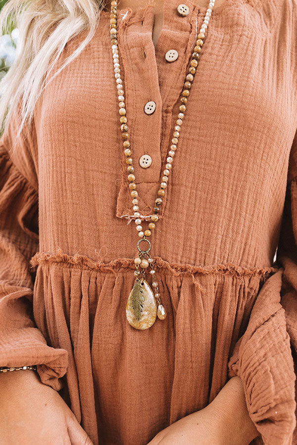 Trade Off Semi Precious Necklace Image - 1