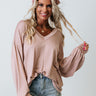 Plan For Perfection Shift Top In Blush Image - 1