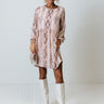 Besotted Beauty Babydoll Dress In Pink Image - 1