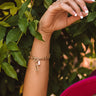 Tatum Twisted Metal Layered T-Bar Bracelet Image - 1