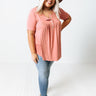 Follow Your Lead Shift Top In Blooming Dahlia Curves Image - 1