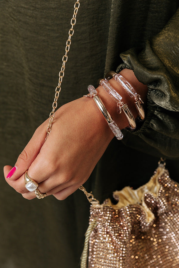 Love Me Well Bracelet In Rose Gold Image - 2