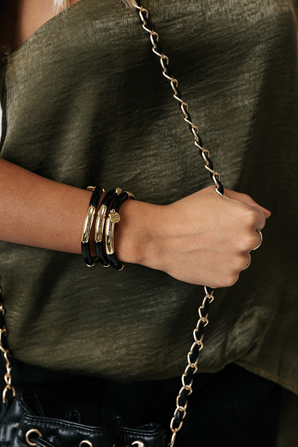 Element Of Surprise Bracelet In Black Image - 1