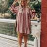 With Me Forever Shift Dress In Blush Curves Image - 1