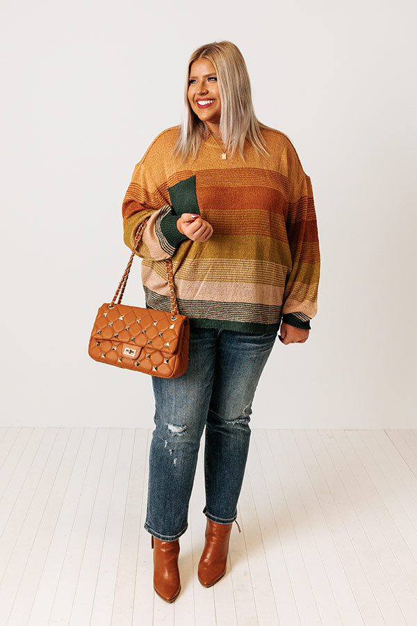 By The Firelight Knit Sweater Curves Image - 1