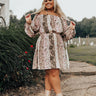 You Deserve Flowers Dress Curves Image - 1