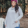 Full Moon Shift Top In Grey Curves Image - 1