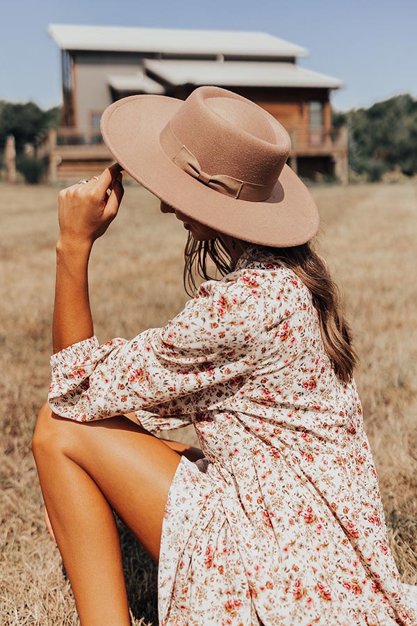 Remember Me Fondly Fedora In Mocha