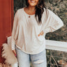 Park Slope Shift Top In Cream Curves Image - 1