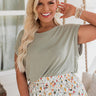 Lovely Dear Shift Top In Pear Curves Image - 1