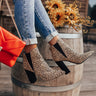 The Karianne Cheetah Print Bootie Image - 1