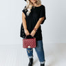 Lovely Dear Shift Top In Black Curves Image - 1